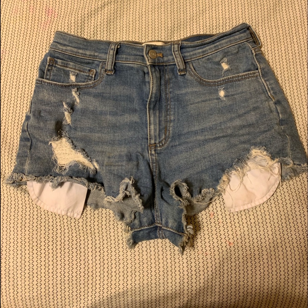 VS Pink Jean Shorts